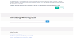 Desktop Screenshot of help.contactology.com